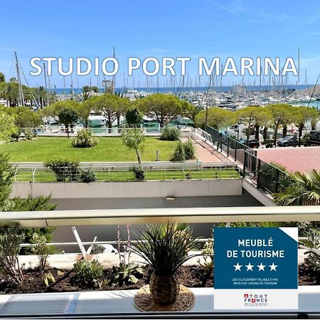 Studio Port Marina - Parking Prive, Climatise Au Ducal Villeneuve-Loubet Ngoại thất bức ảnh