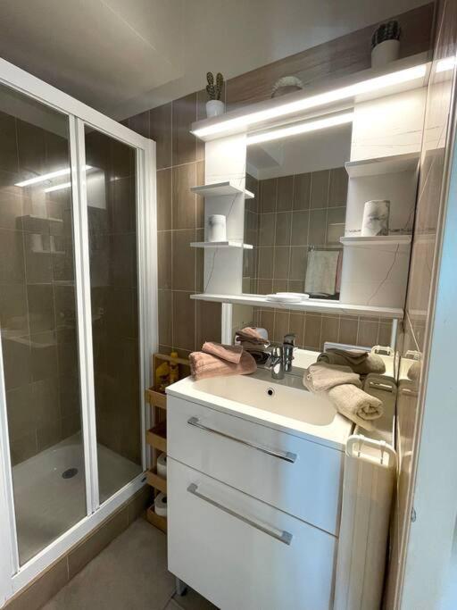 Studio Port Marina - Parking Prive, Climatise Au Ducal Villeneuve-Loubet Ngoại thất bức ảnh