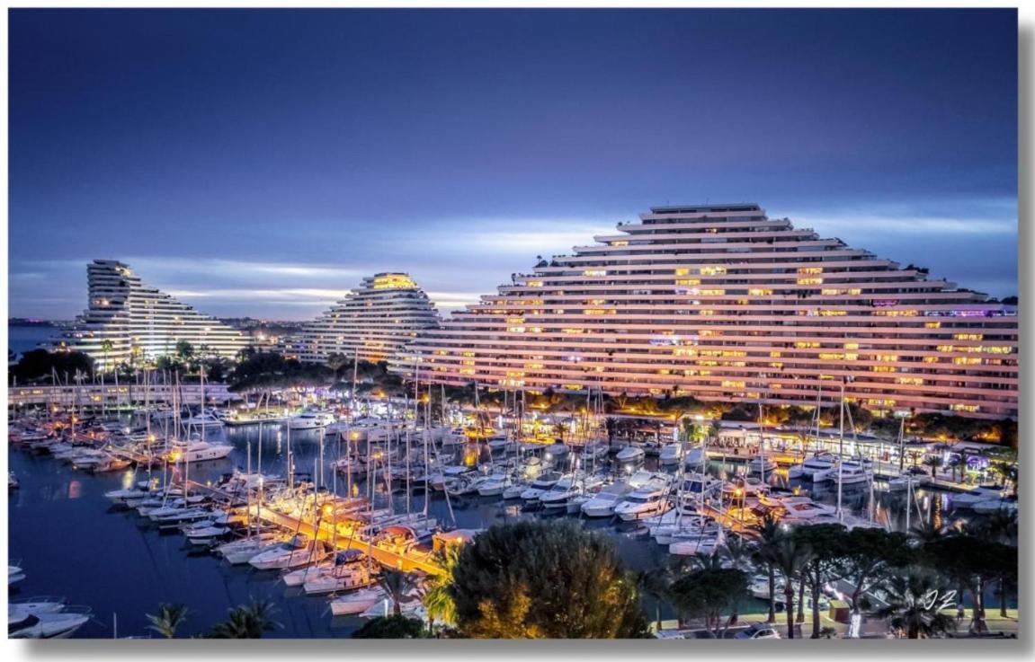 Studio Port Marina - Parking Prive, Climatise Au Ducal Villeneuve-Loubet Ngoại thất bức ảnh